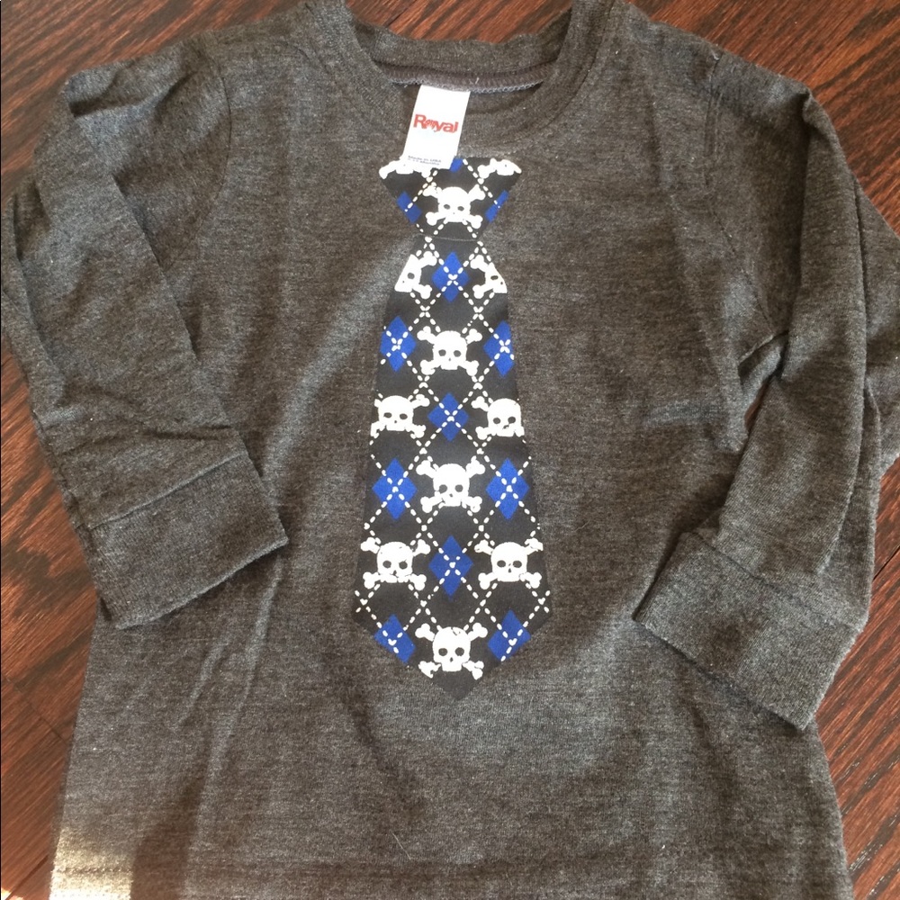 Royal apparel top